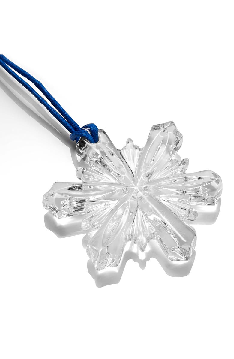 Waterford Mini Snowflake Crystal Ornament, Alternate, color,