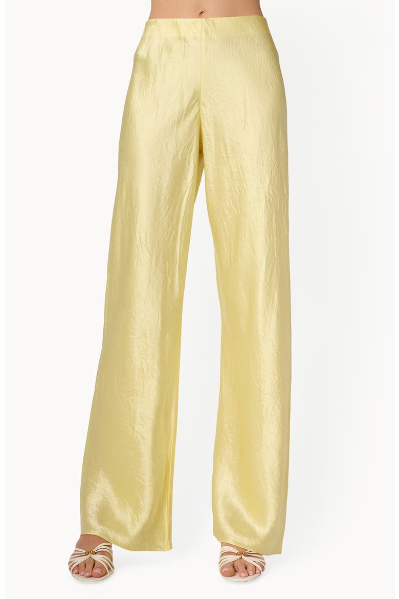 Bristol Wide Leg Pants, Main, color, BUTTERCUP