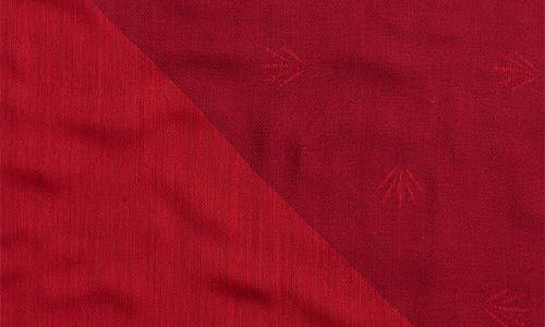 Rag & Bone Geo Dagger Wool Blend Square Scarf In Red