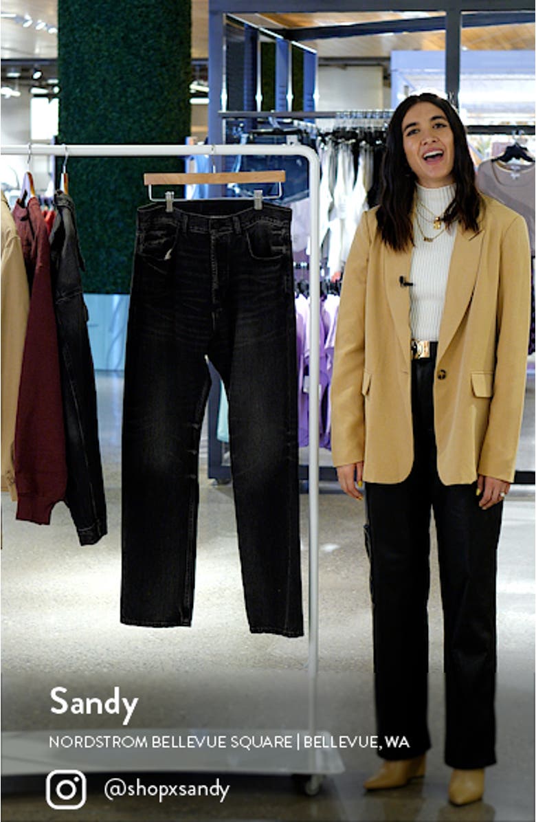 Rigid Straight Leg Jeans, sales video thumbnail