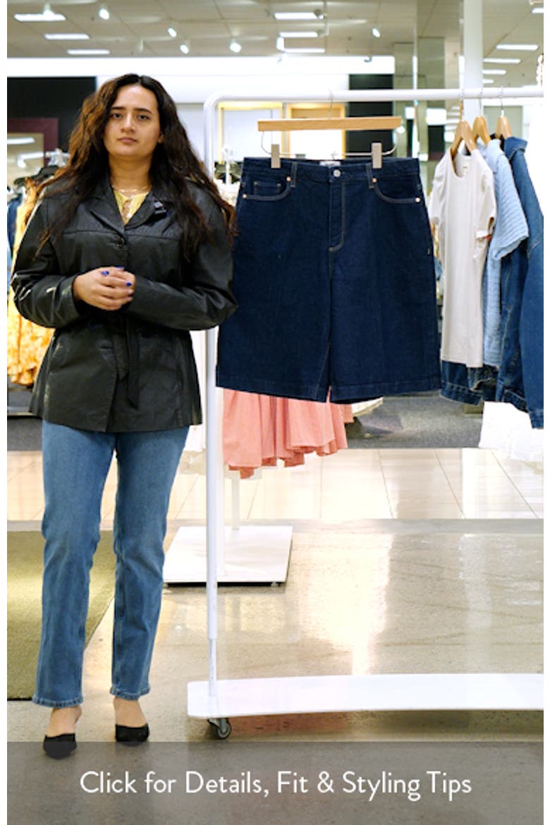 Cadee Denim Bermuda Shorts video