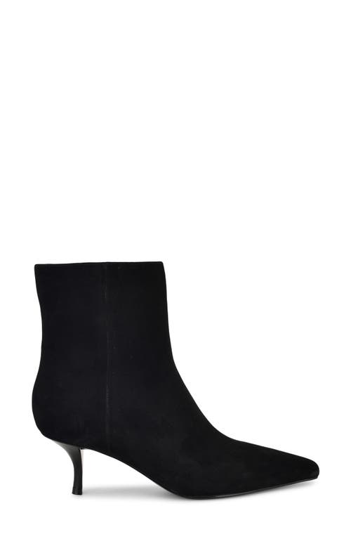 Nine West Hermena Kitten Heel Bootie In Black