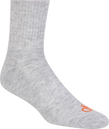 6-Pack Half Terry High Quarter Crew Socks