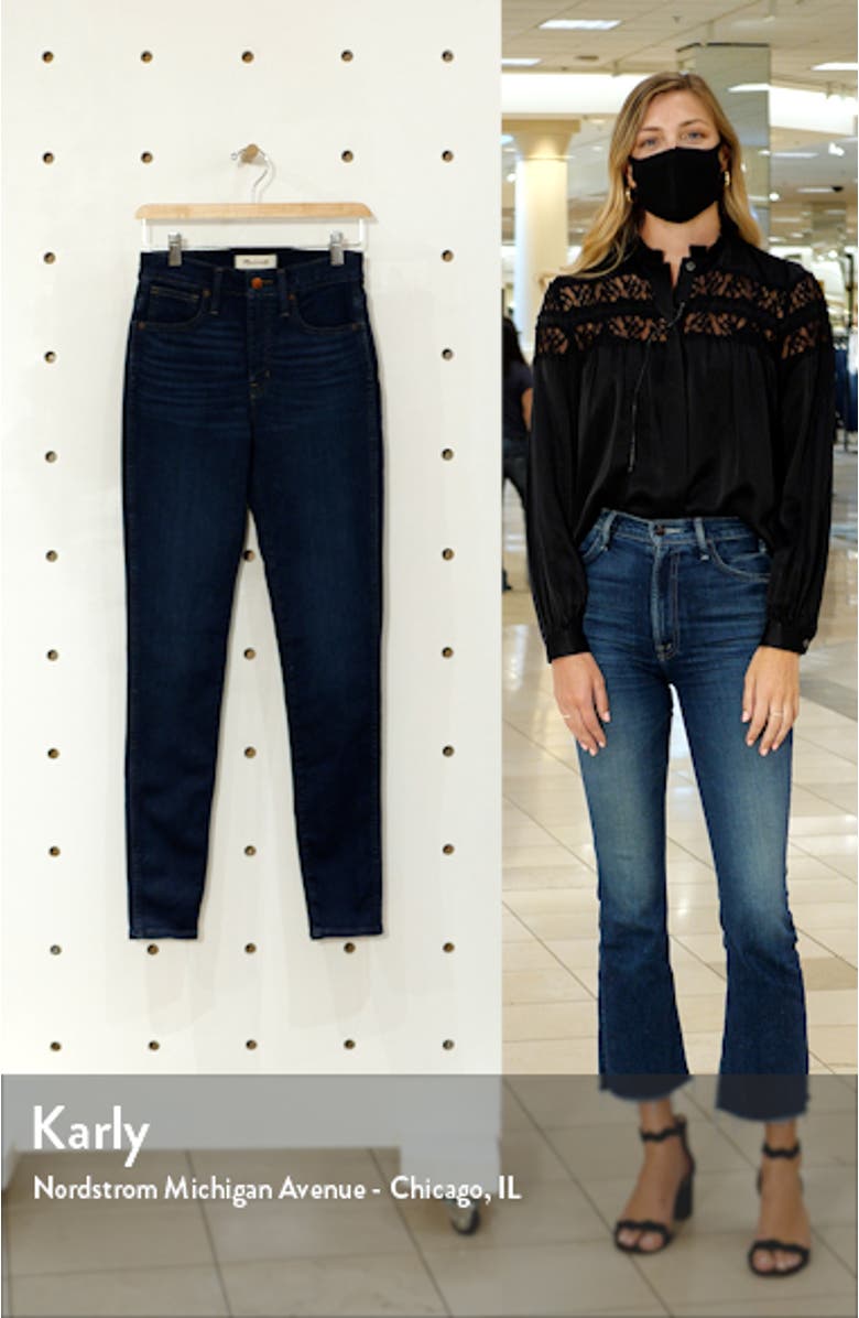 10-Inch High Rise Skinny Jeans, sales video thumbnail