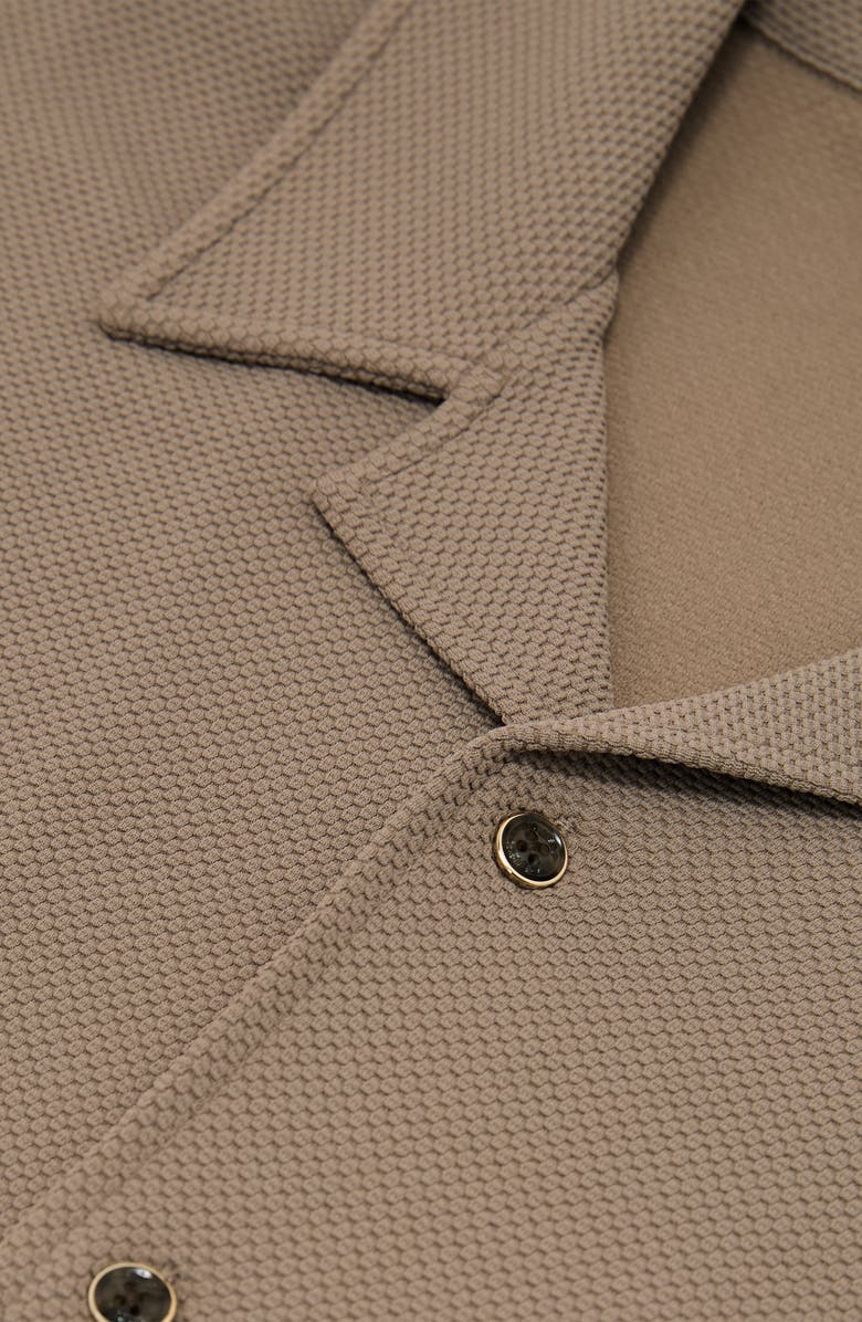 Reiss Cedric Camp Shirt, Alternate, color, Camel Brown