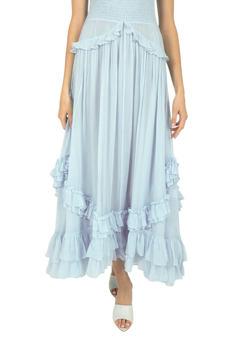 Chelsea Maxi Dress, Alternate, color, CLOUD BLUE