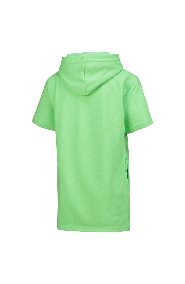 Outerstuff Youth Green Miami Hurricanes Game On Neon Daze Hoodie T-Shirt, Alternate, color, 