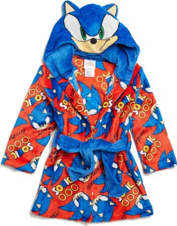 KOMAR Kids' Sonic the Hedgehog Hooded Robe | Nordstromrack