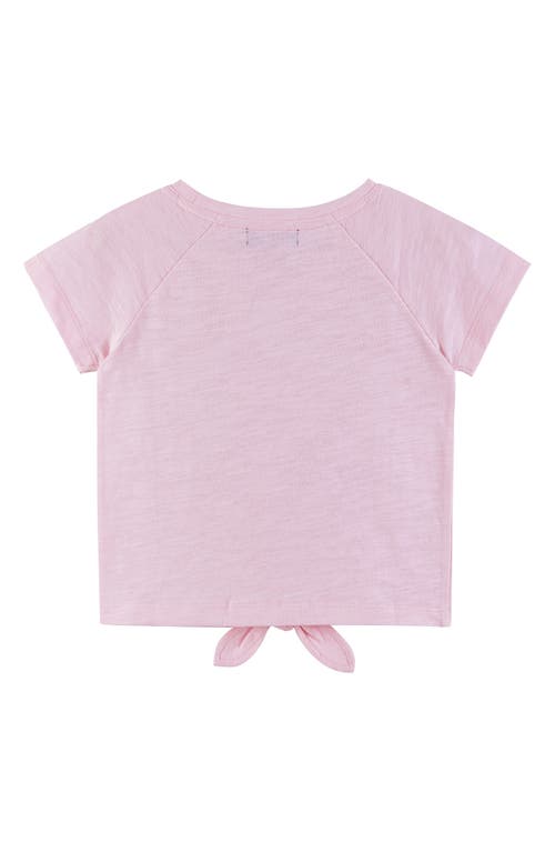Shop Andy & Evan Kids' Fortune Knot Detail T-shirt In Pink