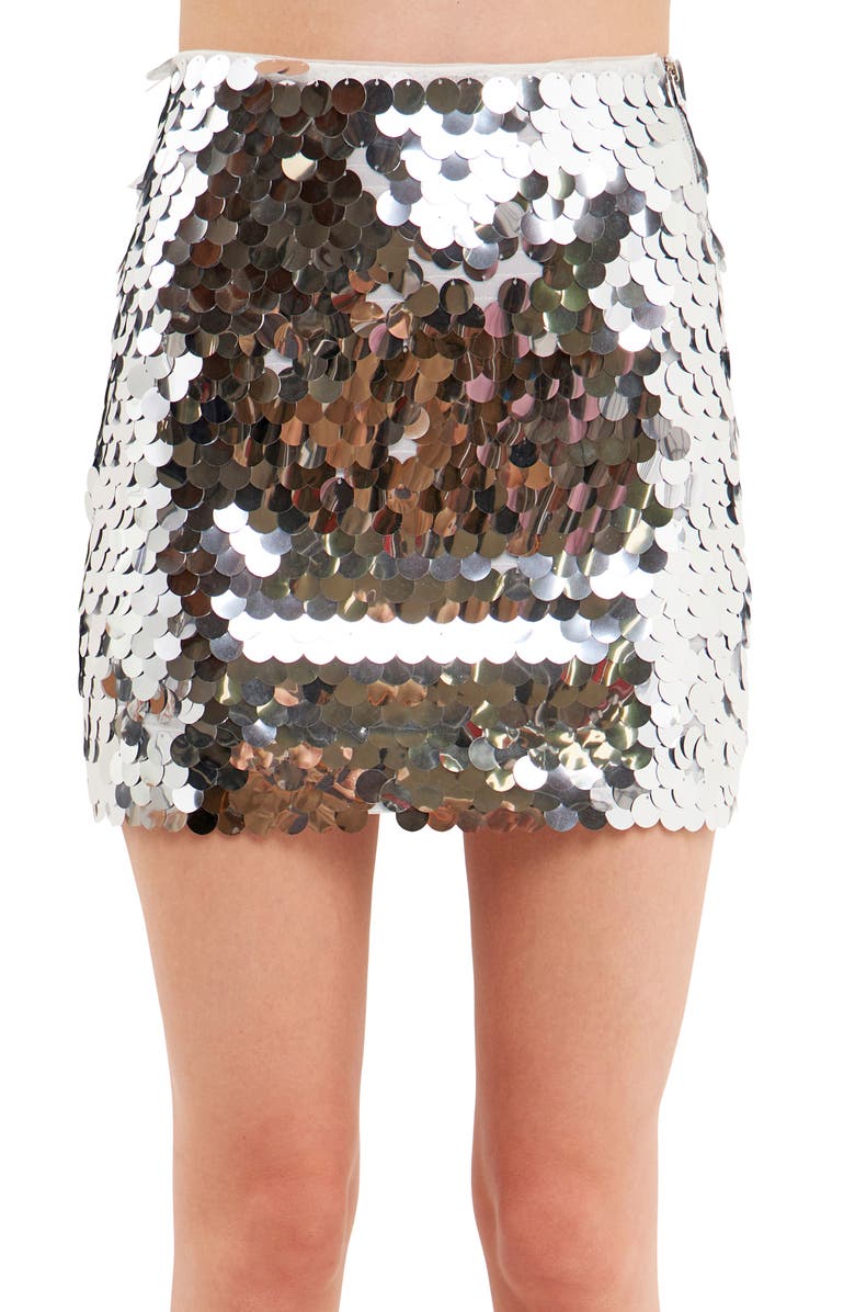 Endless Rose Sequin Miniskirt, Alternate, color, 
