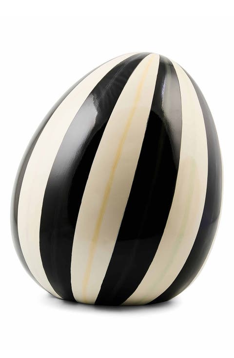 Courtly Stripe Medium Egg