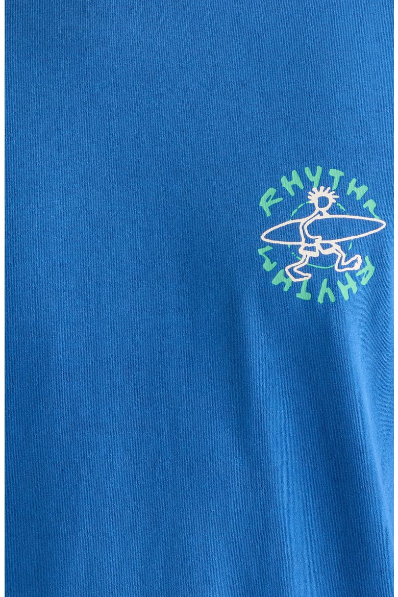 Jaunt Vintage Cotton Graphic T-Shirt, Alternate, color, COBALT