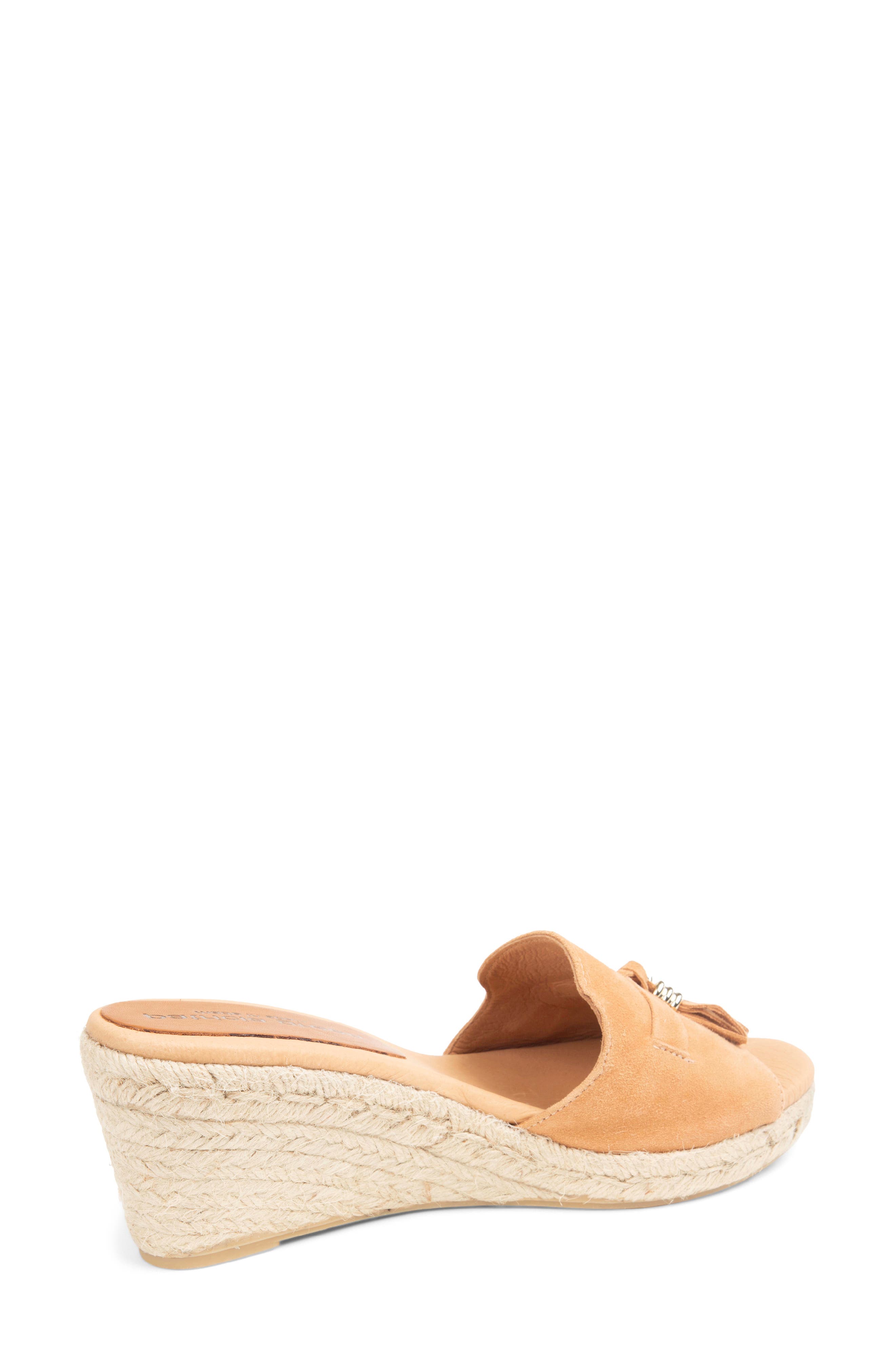 patricia green Capri Tassel Espadrille Wedge Sandal, Alternate, color, 
