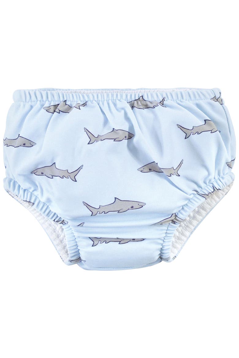 Hydro-Ready Universal Swim Undergarment, Alternate, color, Blue Gray Shark