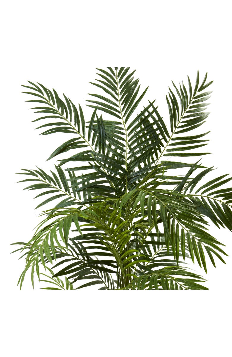 NEARLY NATURAL 6' Artificial Areca Palm Tree, Alternate, color,
