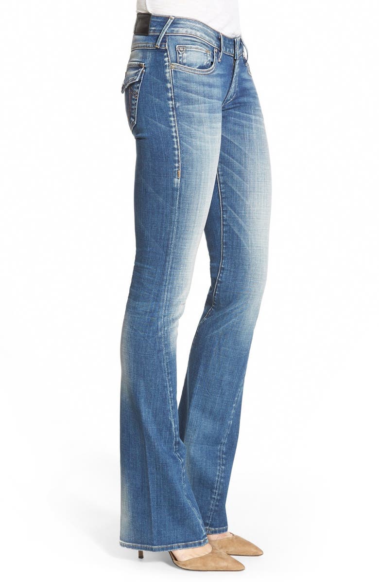 True Religion Brand Jeans 'Joey' Twist Seam Flare Jeans, Alternate, color,