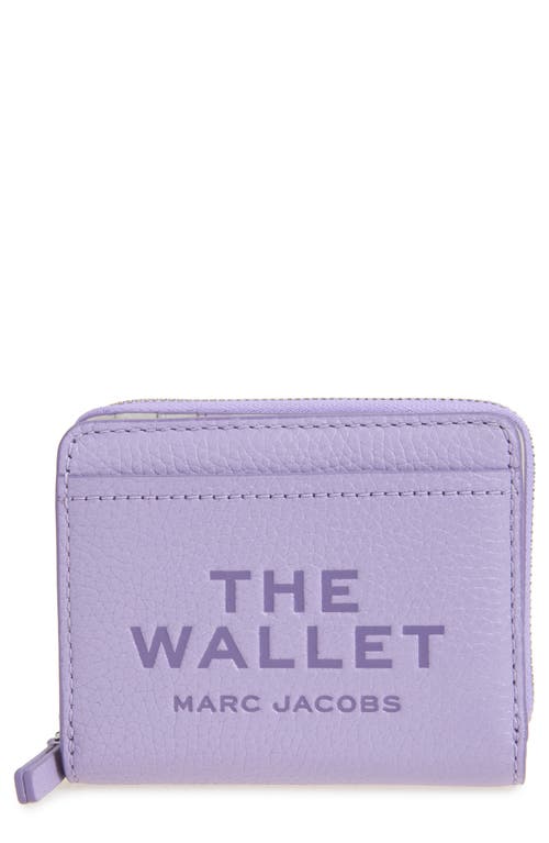 Marc Jacobs The Mini Leather Compact Wallet in Lilac 