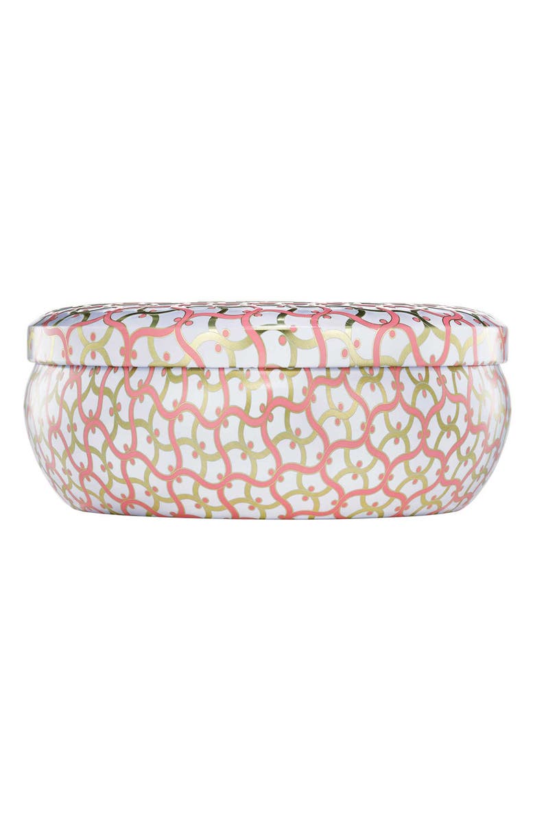 Voluspa Saijo Persimmon 3-Wick Tin Candle, Main, color, Saijo