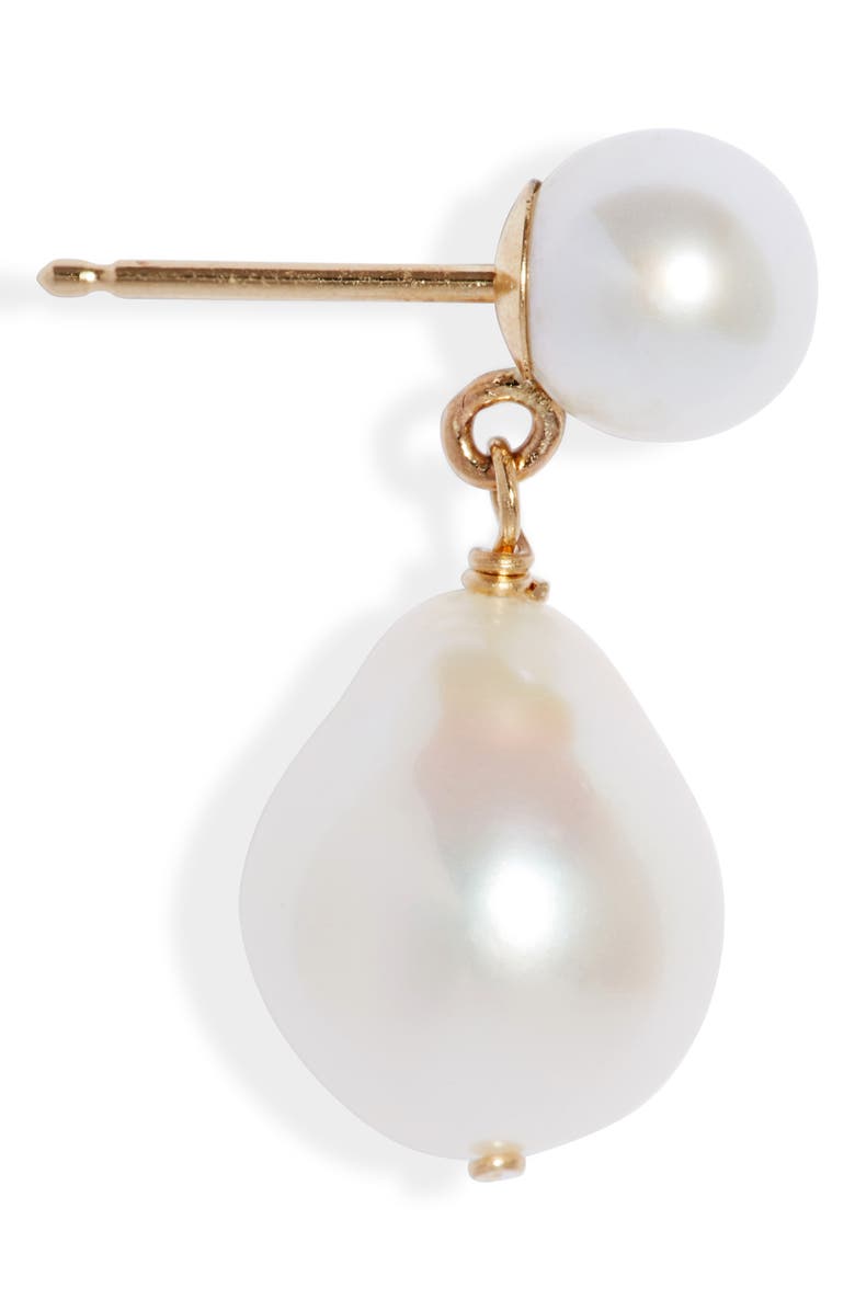 Poppy Finch Pearl Drop Earrings, Alternate, color, 