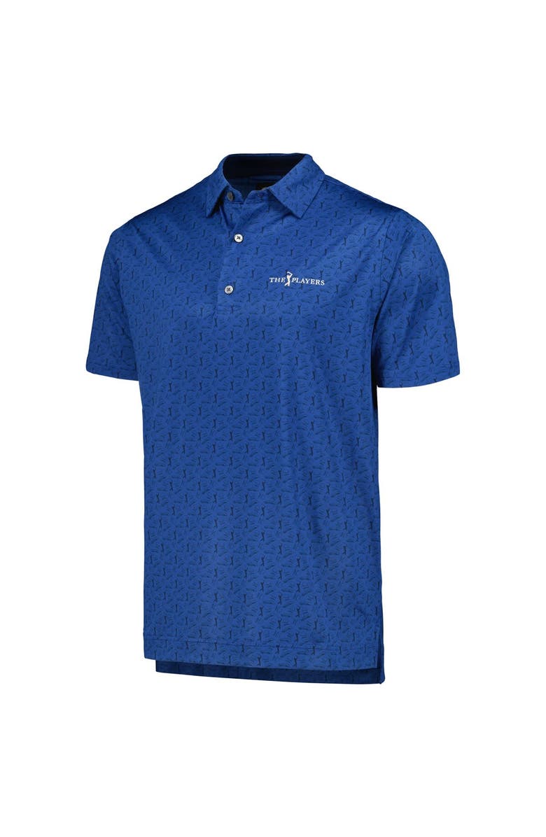 FOOTJOY Men's FootJoy Navy THE PLAYERS Allover Print Polo, Alternate, color, Navy