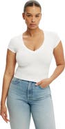 Cotton On Women's All Day Deep V Ss Tee