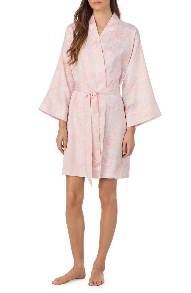 Lauren Ralph Lauren Paisley Robe, Main, color,