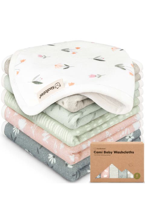 6-Pack Cami Baby Washcloths