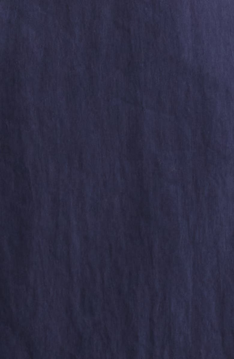 Bernardo Longline Rain Trench Coat, Alternate, color, Navy