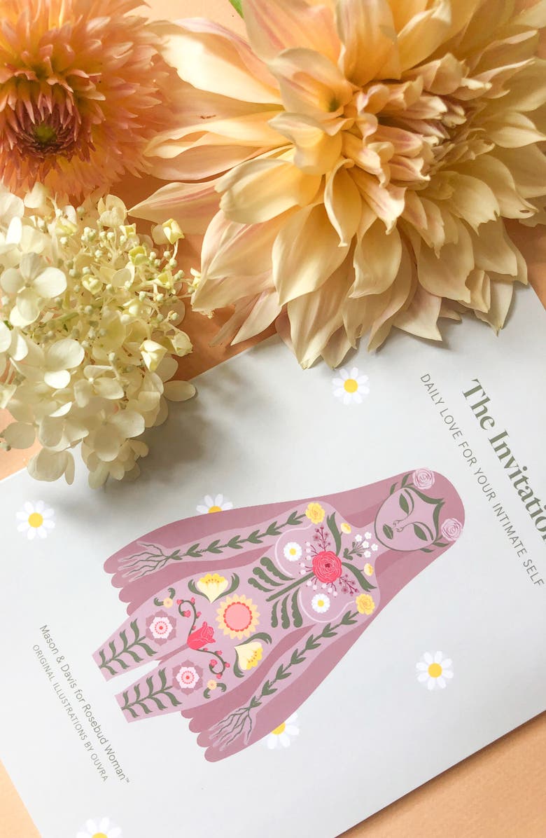 Rosebud Woman 'The Invitation: Daily Love for Your Intimate Self' Book, Alternate, color,