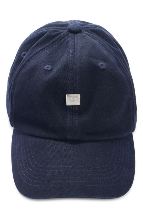 ACNE STUDIOS ACNE STUDIOS CUNOV FACE LOGO PLATE BASEBALL CAP