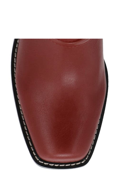 Mia Diego Harness Boot In Red