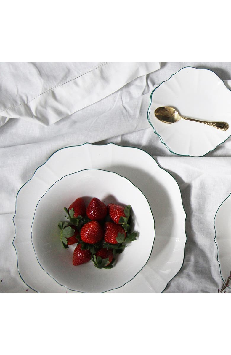 Twig New York Amelie Set of 2 Soup & Pasta Bowl, Alternate, color, Forest Green