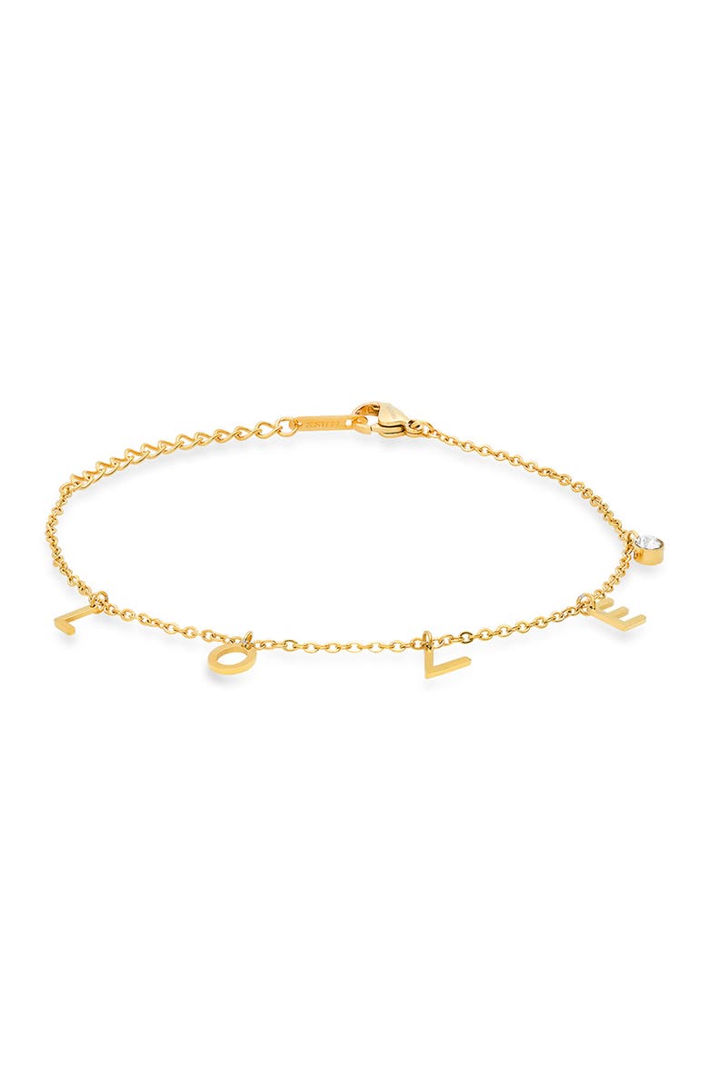 HMY JEWELRY Love Bracelet, Main, color, Yellow