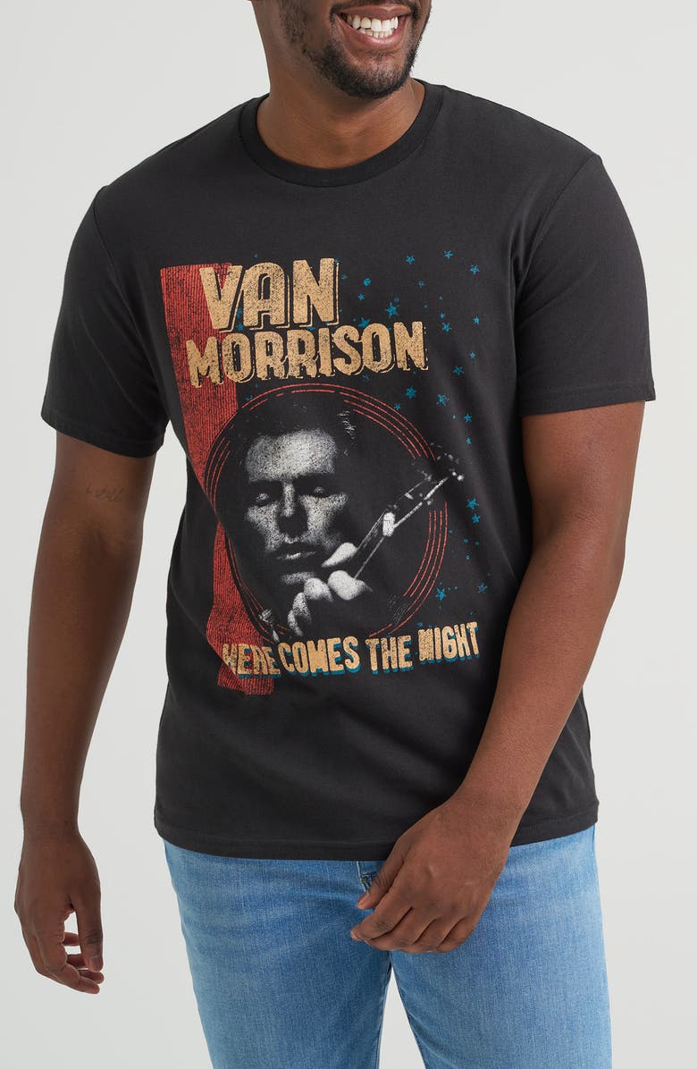 Lee Cotton Graphic T-Shirt, Main, color, Jet Black