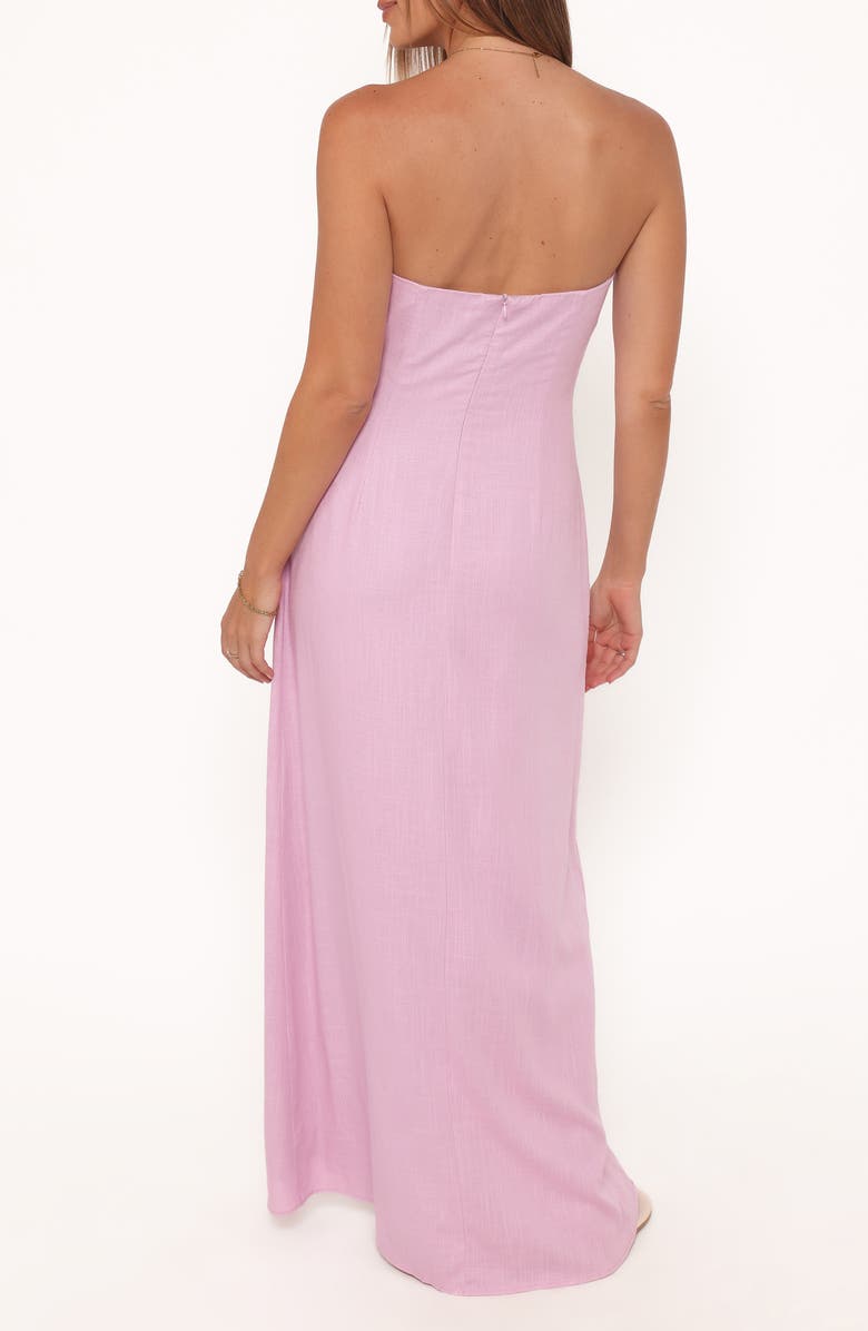 Petal & Pup Bolton Strapless Maxi Dress, Alternate, color, Lavender