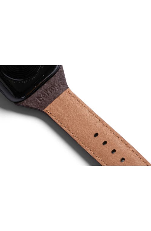 Bellroy Small Classic Apple Watch® Watchband In Ganache