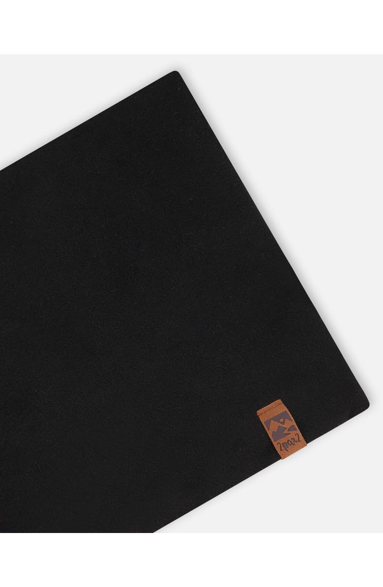 Deux par Deux Gender Inclusive Stretch Jersey Neck Tube, Alternate, color, Black