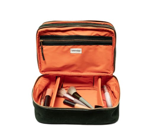 Sabandija Vanity Makeup Bag In Green