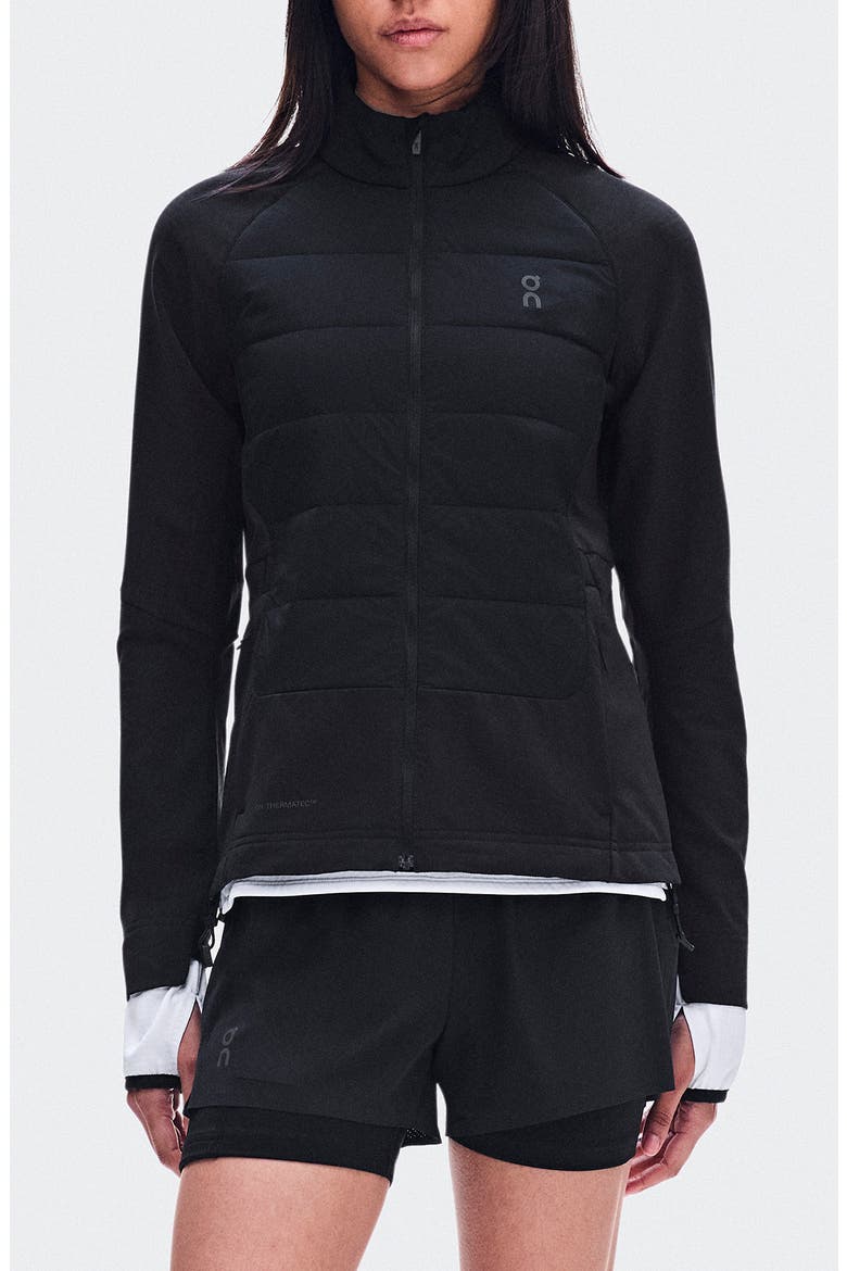 Weather Hybrid Performance Jacket, Main, color, BLACK