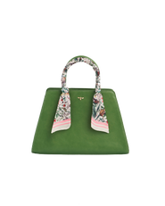 Fable England Garden Floral Structured Medium Tote Bag