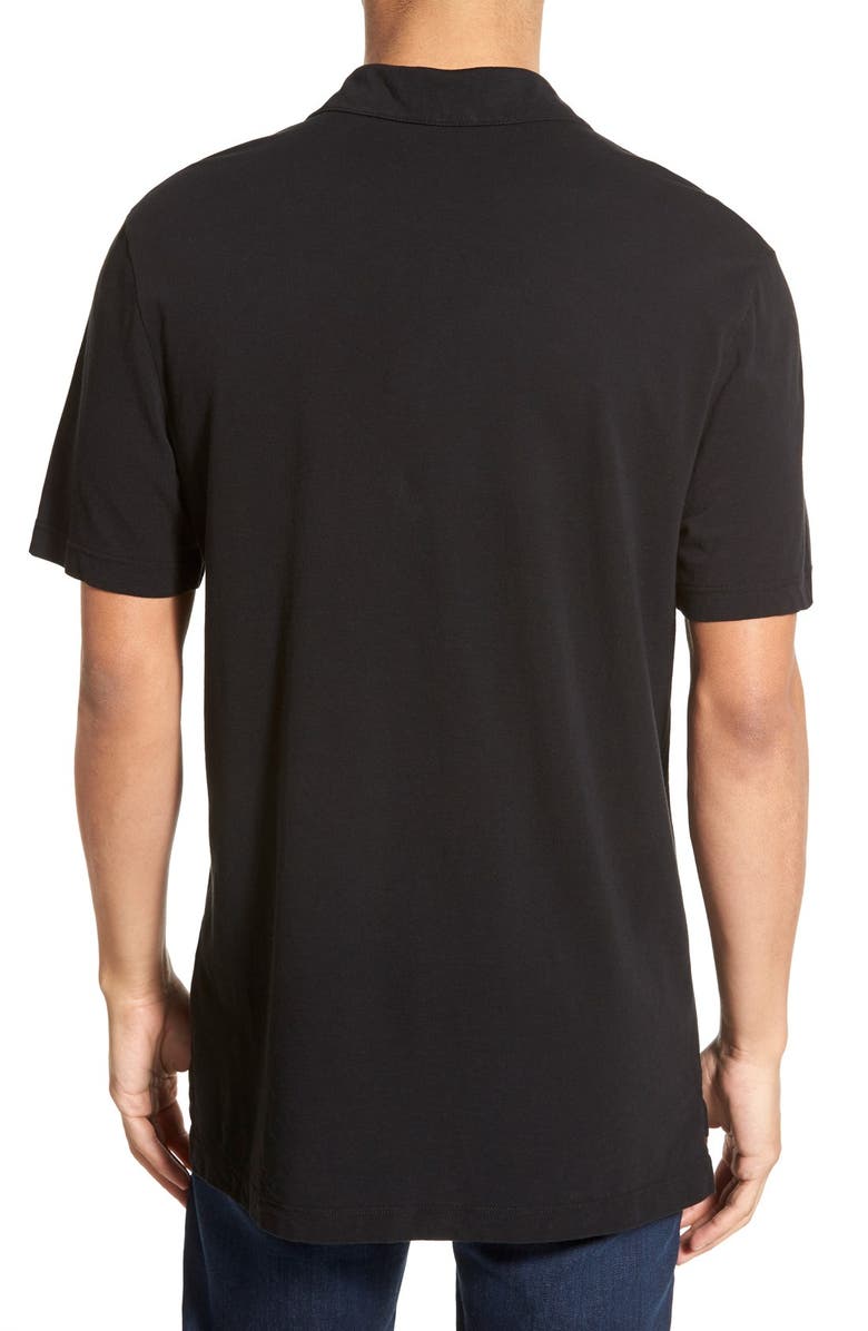 James Perse Trim Fit Piqué Polo, Alternate, color, 