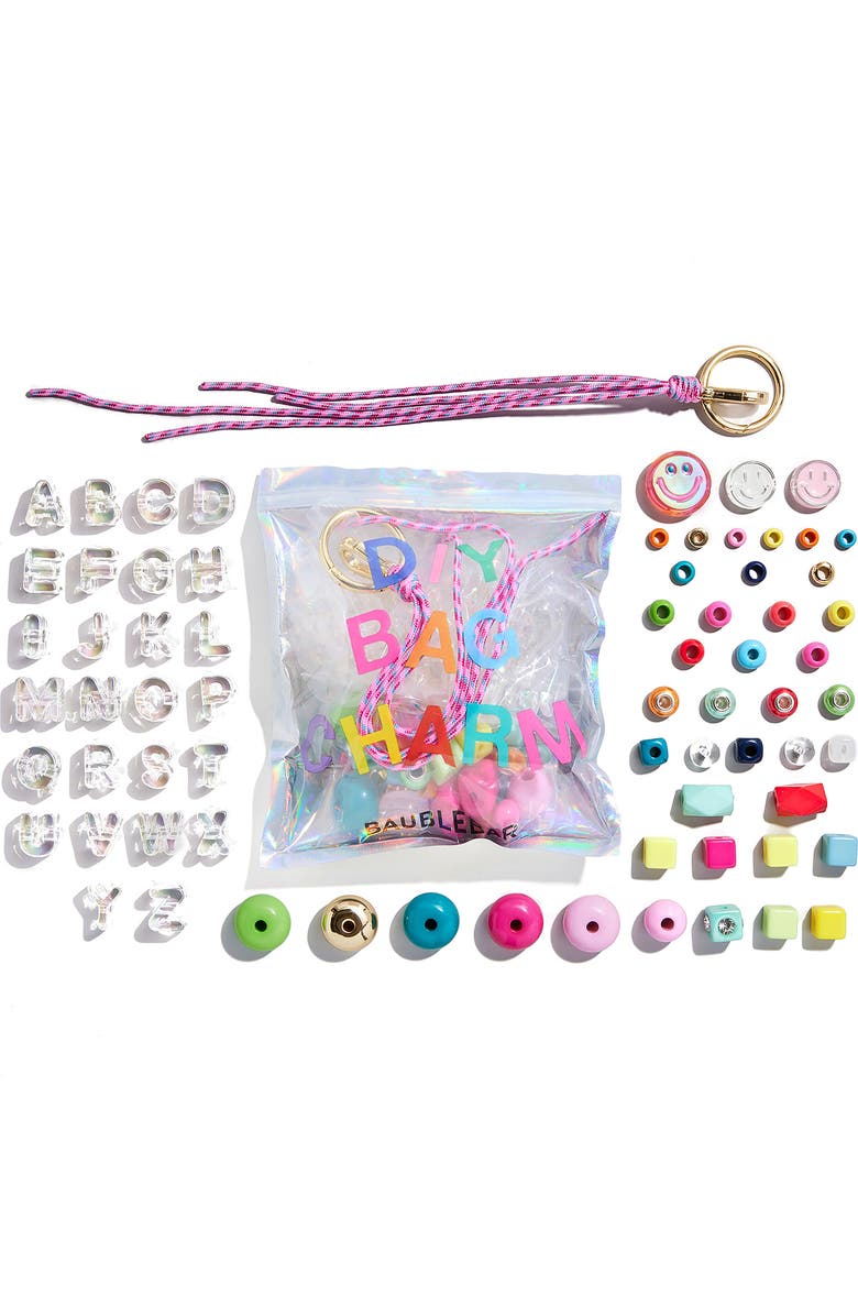 BaubleBar The Mini DIY Bag Charm Bead Kit, Main, color, Multi