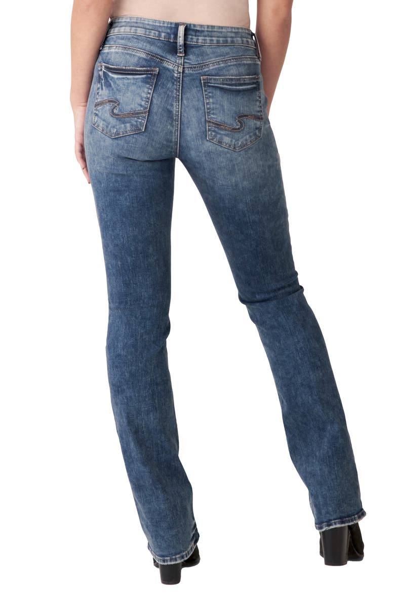 Elyse Slim Bootcut Jeans, Alternate, color, INDIGO