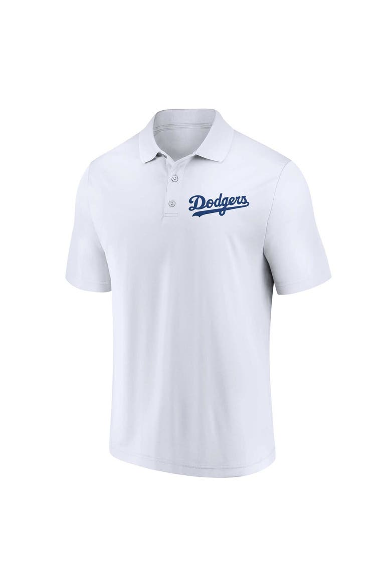 Men's Fanatics Branded Royal/White Los Angeles Dodgers Two-Pack Logo Lockup Polo Set, Alternate, color, Royal