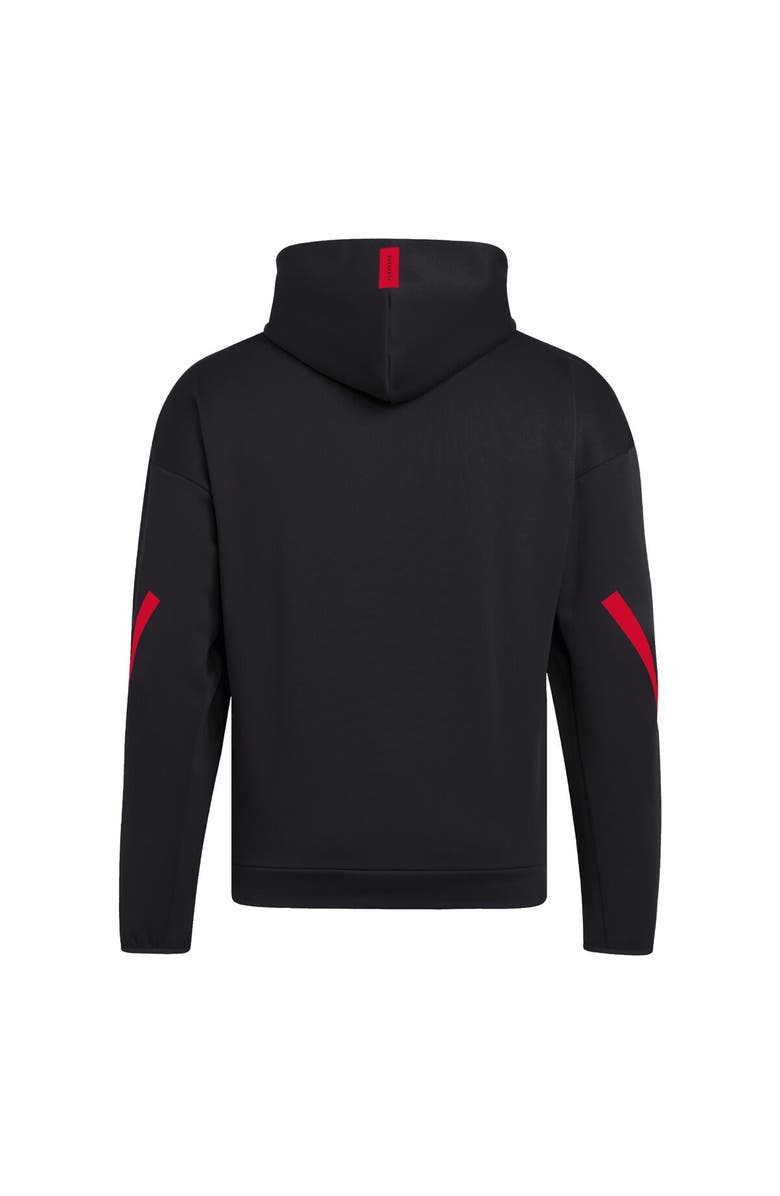 adidas Men's adidas Black Nebraska Huskers Z.N.E. Full-Zip Hoodie, Alternate, color, Black