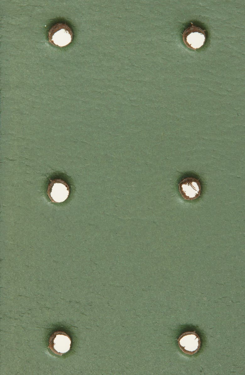 Free People WTF Double Cross Leather Belt, Alternate, color, Secret Sage