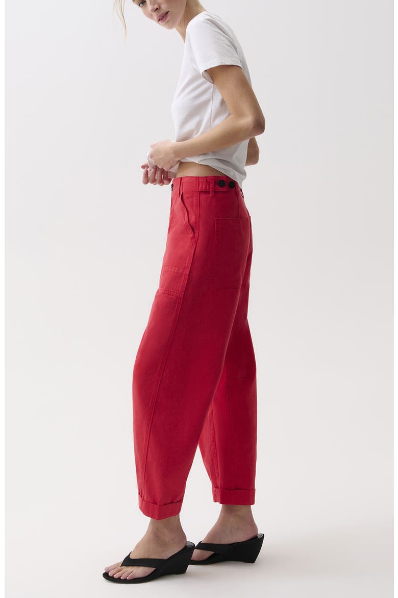 Tori Ankle Utility Pants, Alternate, color, NEGRONI