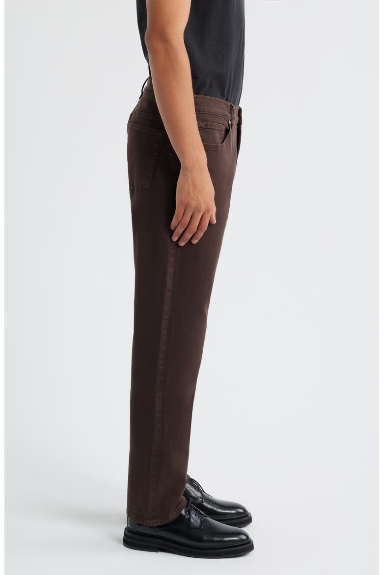 Modern Straight Jeans, Alternate, color, GARAGE DARK BROWN