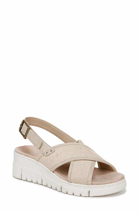 Vionic Uptown Sonoma Slingback Platform Wedge Sandal
