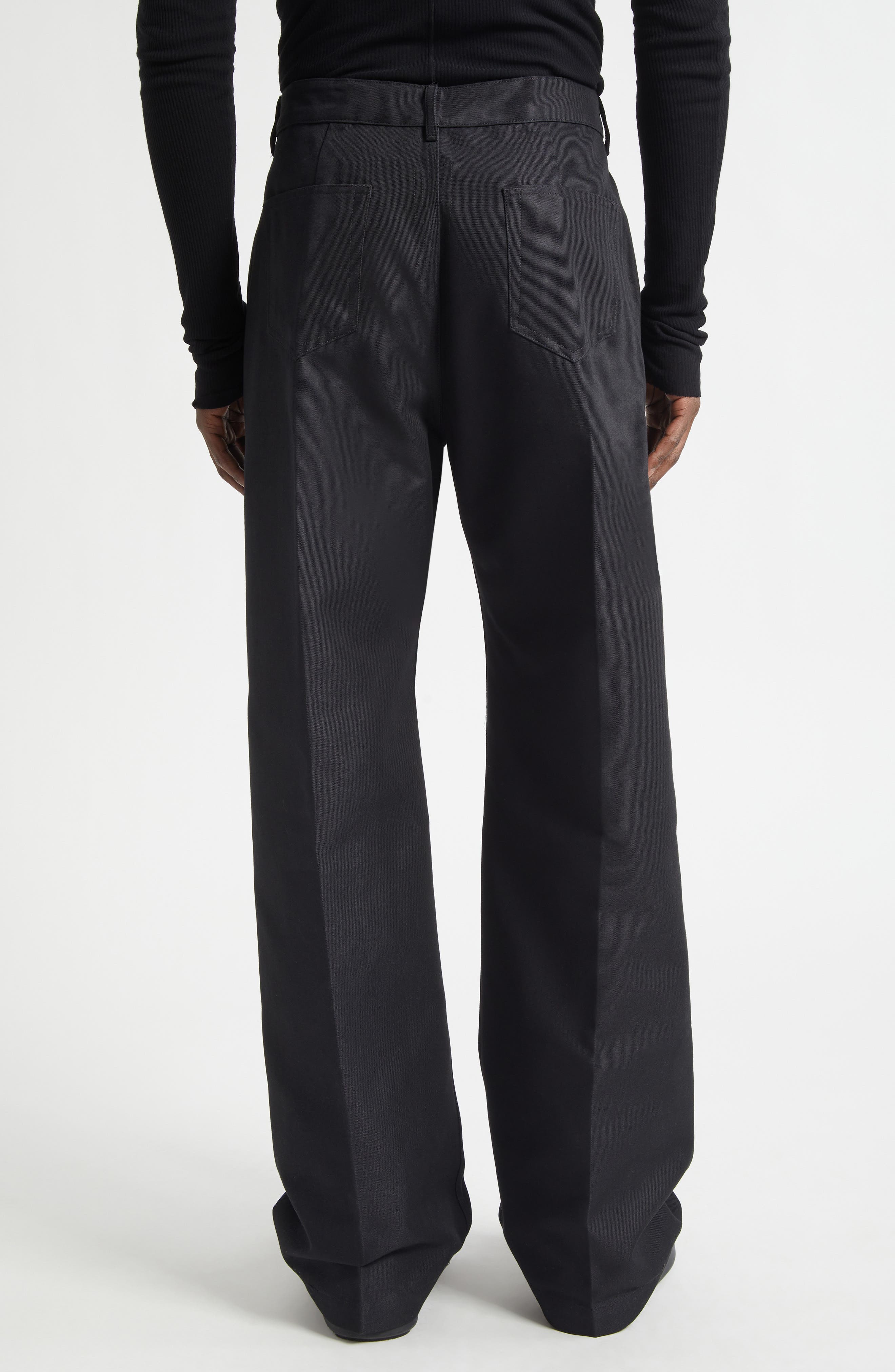 Rick Owens Geth Cotton & Nylon Jeans (Men) | Nordstrom